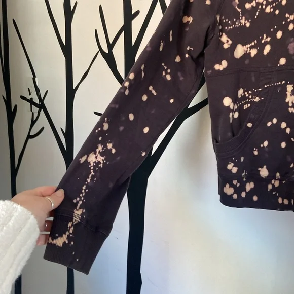 RARE Stella McCartney + Adidas distressed purple zip up hoodie - Picture 10 of 16